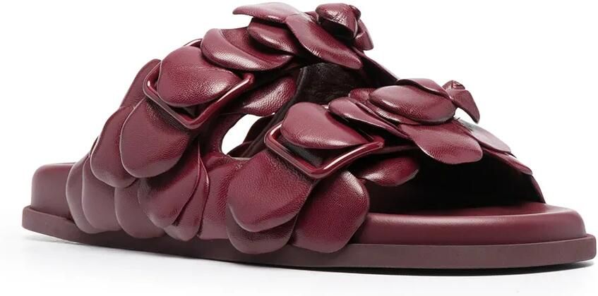 Valentino Garavani Rose Edition muiltjes sandalen Rood - Foto 3