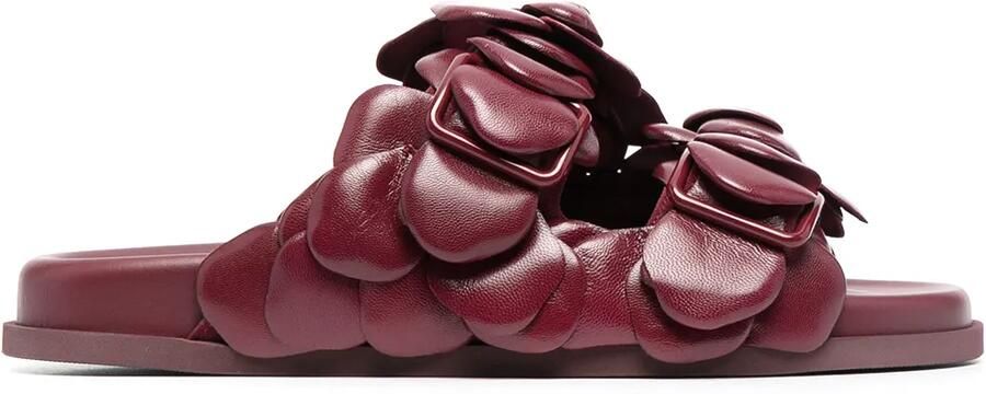 Valentino Garavani Rose Edition muiltjes sandalen Rood