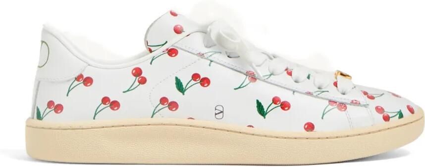 Valentino Garavani Royco sneakers met Cherryfic-print Wit