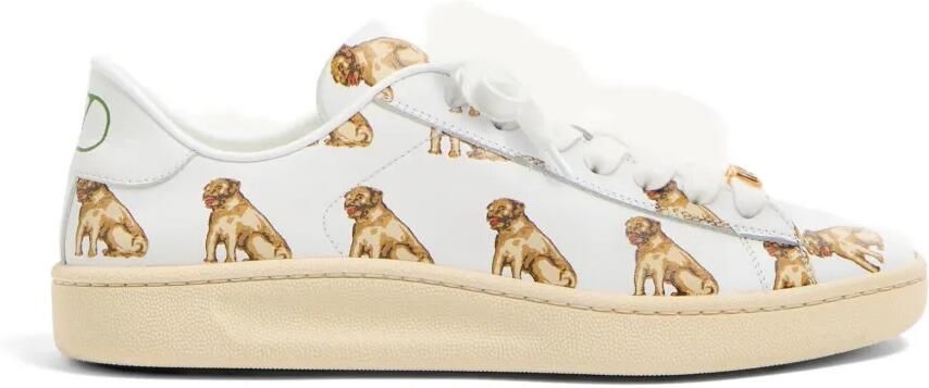 Valentino Garavani Royco sneakers met Petit Charles-print Wit