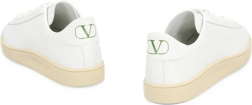Valentino Garavani Royco trainers in nappa calfskin Wit - Foto 4