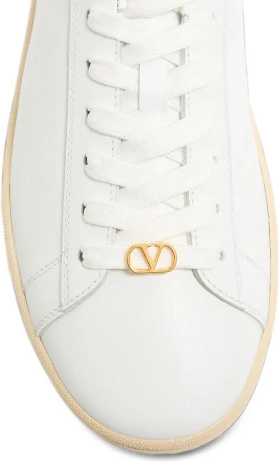 Valentino Garavani Royco trainers in nappa calfskin Wit - Foto 2