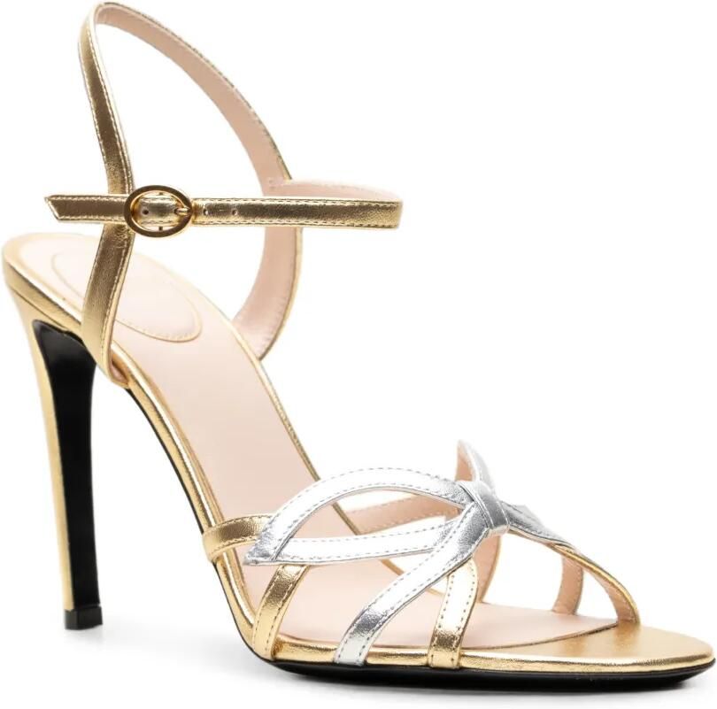 Valentino Garavani Sandalen met enkelbandje Goud - Foto 3