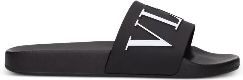 Valentino Garavani Sandalen met logo Zwart