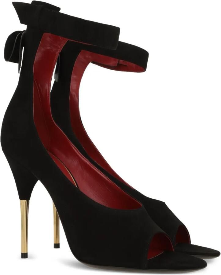 Valentino Garavani Sandalen met strikdetail Zwart - Foto 2