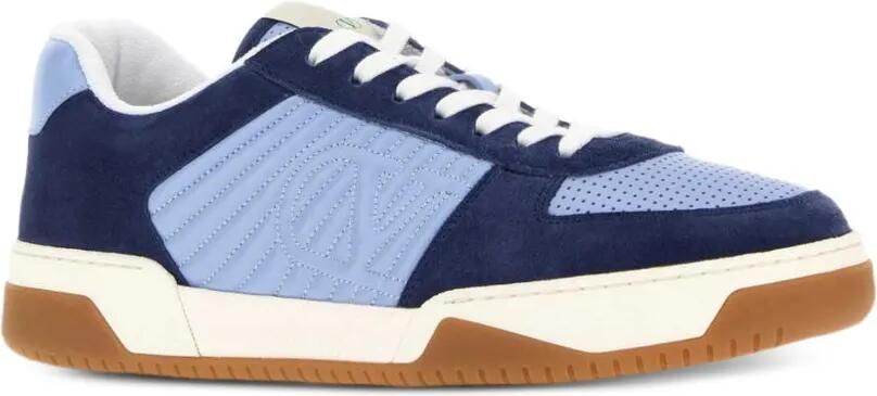 Valentino Garavani Sparry sneakers van leer en nappa met split Blauw - Foto 2