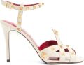 Valentino Garavani Studdy kidskin sandalen Wit - Wit