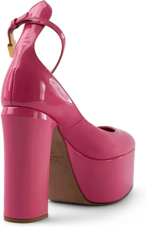 Valentino Garavani Tan-Go platform pumps Roze - Foto 4