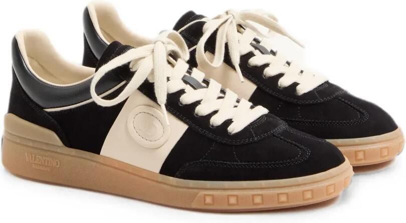 Valentino Garavani Upvillage Crosta sneakers met patch Zwart