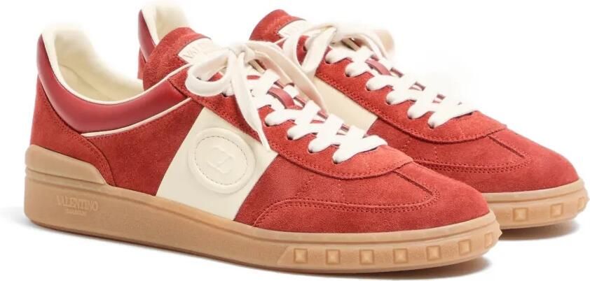 Valentino Garavani Upvillage low-top sneakers van nappa kalfsleer Rood - Foto 4