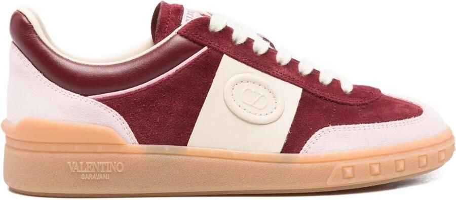Valentino Garavani Upvillage sneakers met vlakken Rood