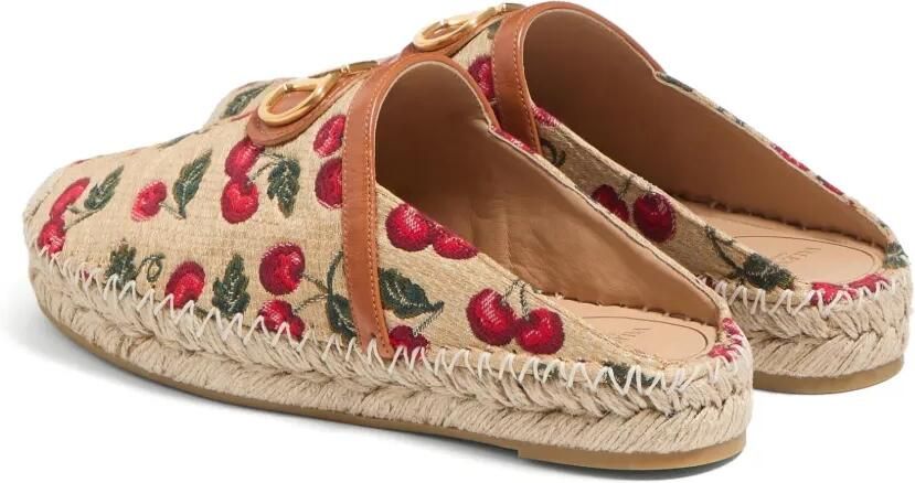 Valentino Garavani v-logo signature espadrilles Beige - Foto 5