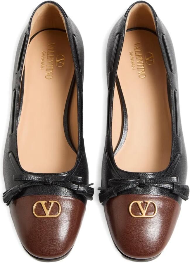 Valentino Garavani Valet du Roi ballerina's Zwart - Foto 2