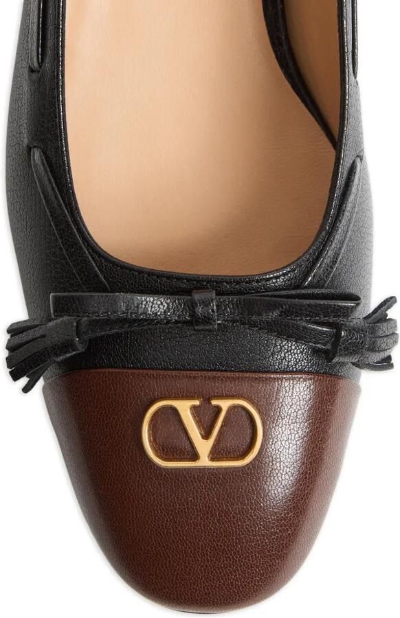 Valentino Garavani Valet du Roi ballerina's Zwart - Foto 3