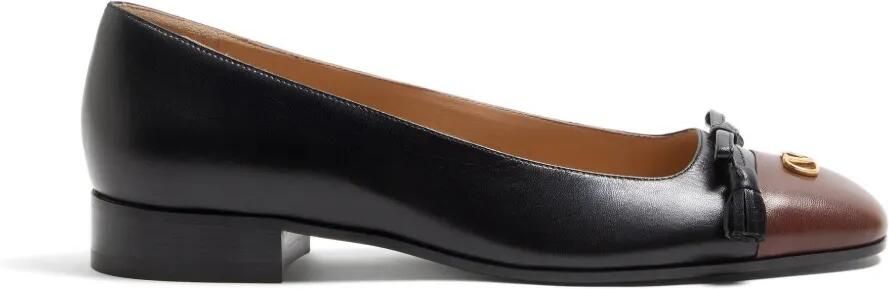 Valentino Garavani Valet Du Roi ballerina's Zwart