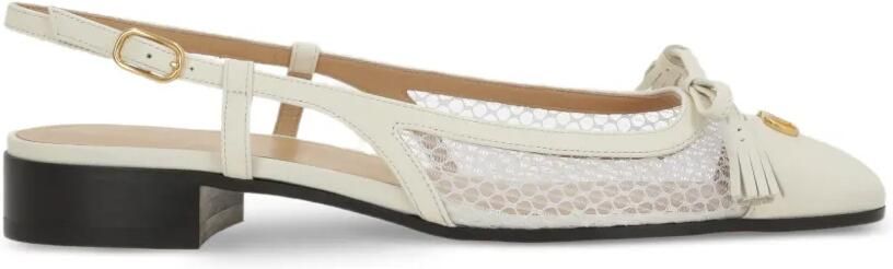 Valentino Garavani Valet Du Roi slingback pumps Wit