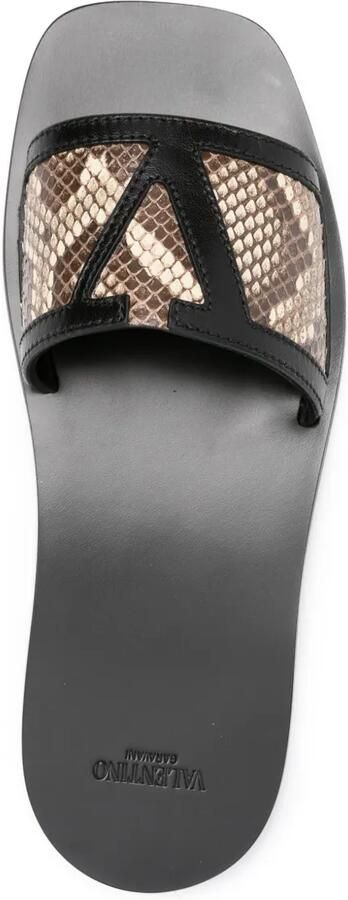 Valentino Garavani Viva Superstar sandalen Beige - Foto 2