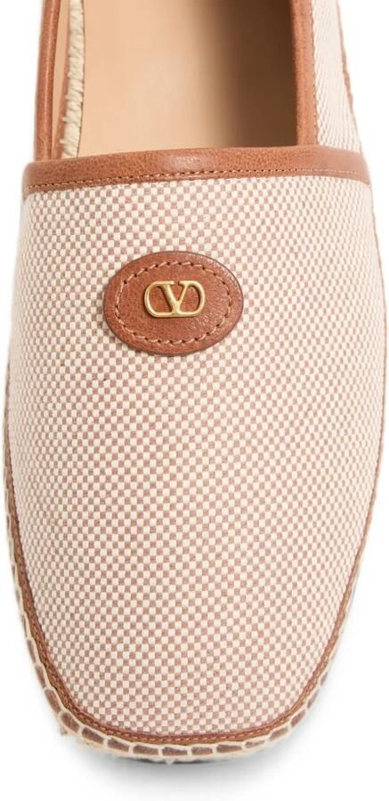 Valentino Garavani VLogo canvas espadrilles Beige - Foto 3
