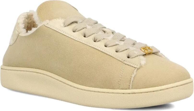 Valentino Garavani VLogo lammy sneakers Beige - Foto 3