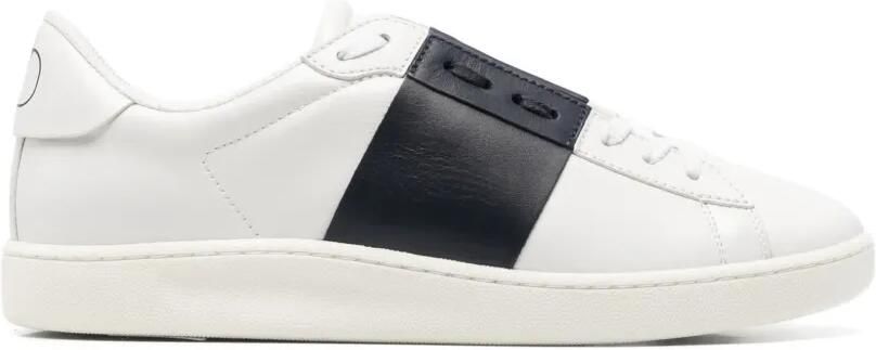 Valentino Garavani VLogo leather sneakers Wit