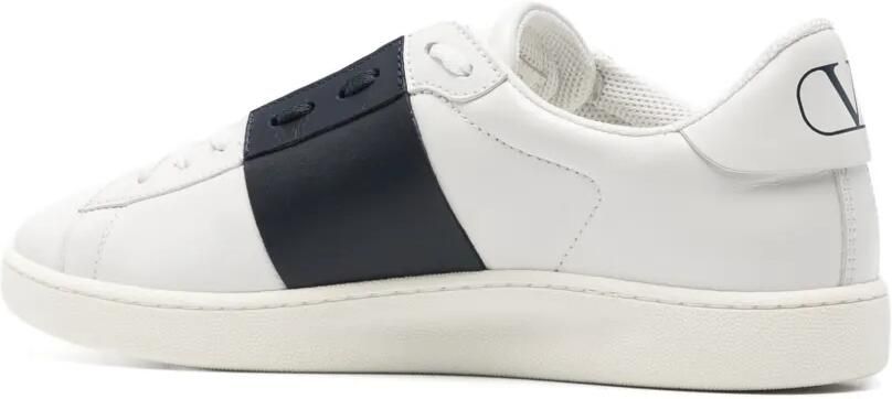 Valentino Garavani VLogo leather sneakers Wit - Foto 3