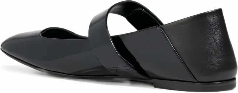 Valentino Garavani VLogo Locker ballerina's met vierkante neus Zwart - Foto 2