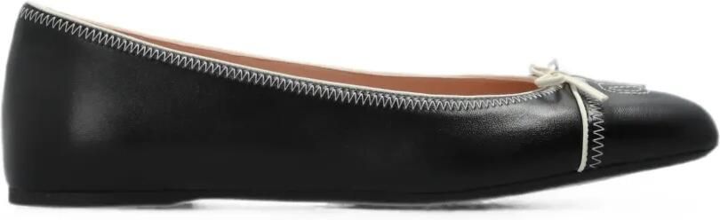 Valentino Garavani VLogo Signature ballerina's met strikdetail Zwart