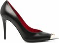 Valentino Garavani VLogo Signature pumps met kapneus Zwart - Zwart