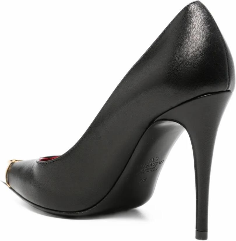 Valentino Garavani VLogo Signature pumps met kapneus Zwart - Foto 2