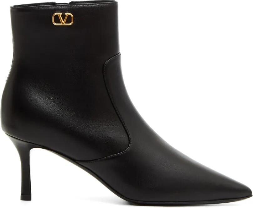 Valentino Garavani VLogo Signature enkellaarzen 70 mm Zwart