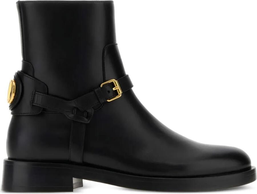 Valentino Garavani VLogo Signature enkellaarzen Zwart