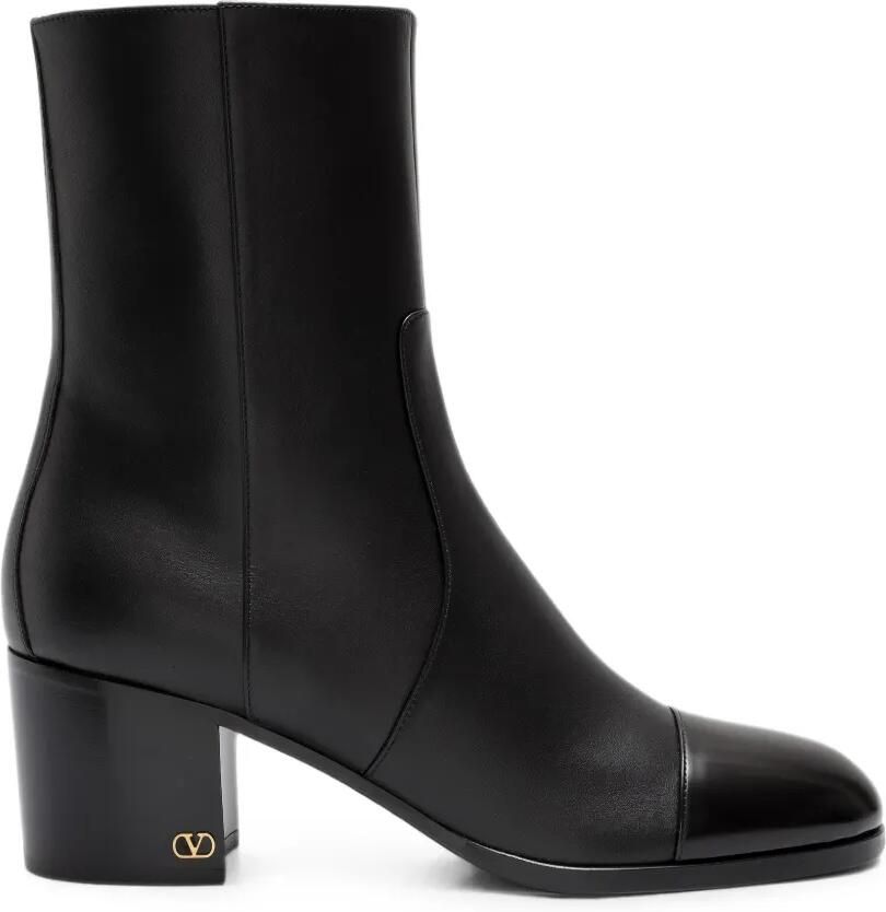 Valentino Garavani VLogo Signature enkellaarzen Zwart