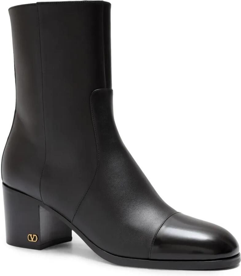 Valentino Garavani VLogo Signature enkellaarzen Zwart - Foto 2