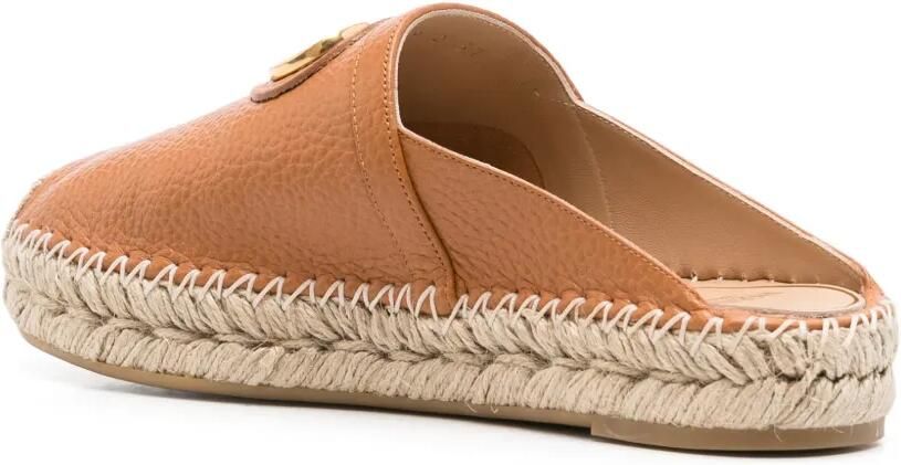 Valentino Garavani VLogo Signature espadrilles Bruin - Foto 2