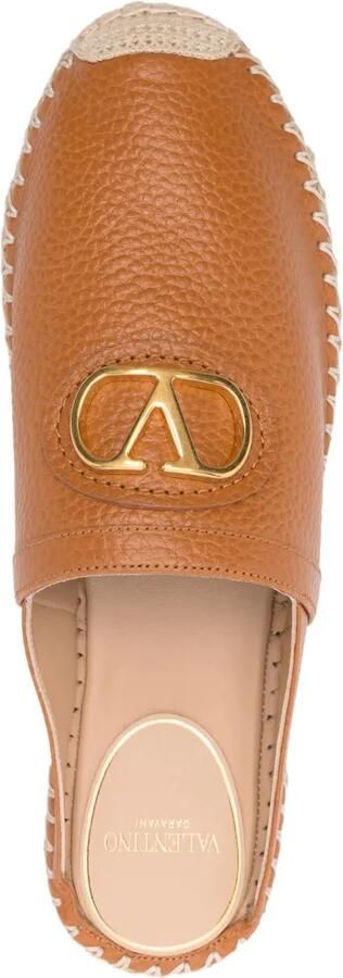 Valentino Garavani VLogo Signature espadrilles Bruin - Foto 4