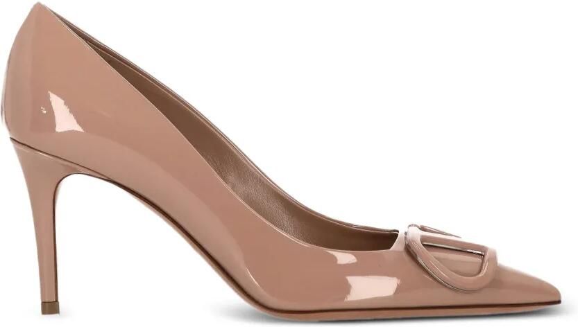 Valentino Garavani VLogo Signature lakleren pumps Roze