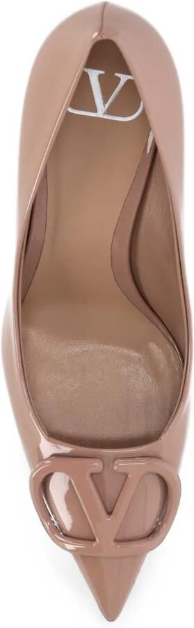 Valentino Garavani VLogo Signature lakleren pumps Roze - Foto 4