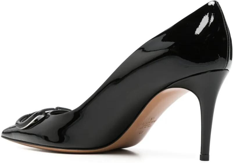 Valentino Garavani VLogo Signature lakleren pumps Zwart - Foto 2