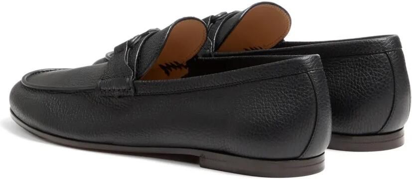 Valentino Garavani VLogo Signature leren loafers Zwart - Foto 5