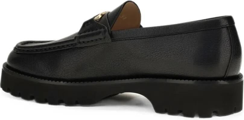 Valentino Garavani VLogo Signature leren loafers Zwart - Foto 3