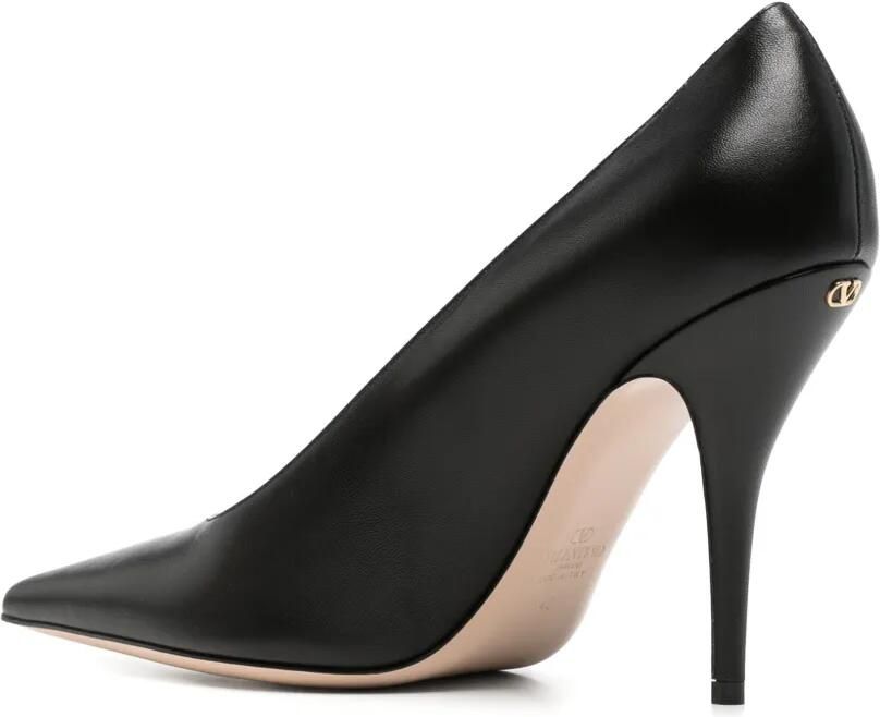 Valentino Garavani VLogo Signature leren pumps Zwart - Foto 3