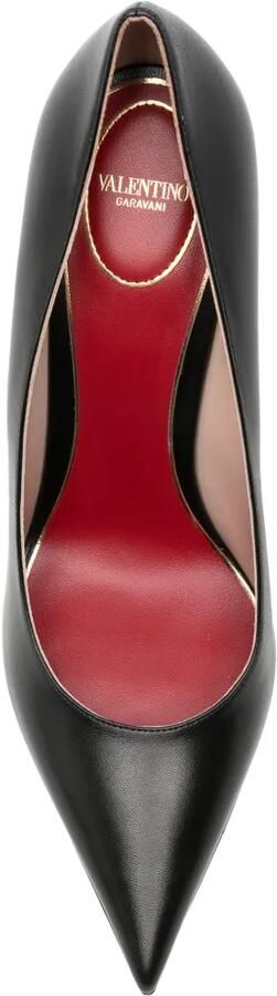 Valentino Garavani VLogo Signature leren pumps Zwart - Foto 4