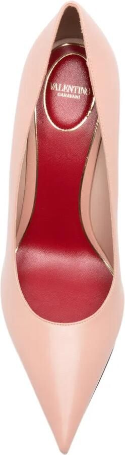 Valentino Garavani VLogo Signature pointed-toe pumps Roze - Foto 3