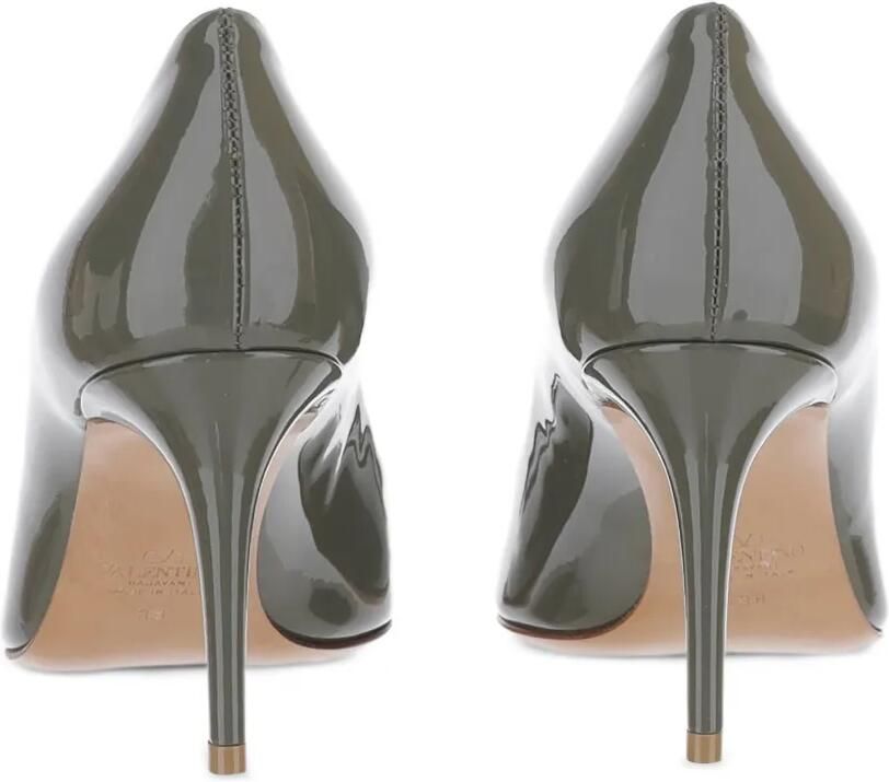 Valentino Garavani VLogo Signature pumps met puntige neus Groen - Foto 2
