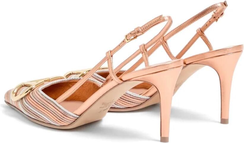 Valentino Garavani VLogo Signature pumps Roze - Foto 4