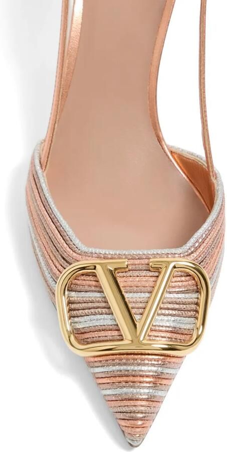 Valentino Garavani VLogo Signature pumps Roze - Foto 3