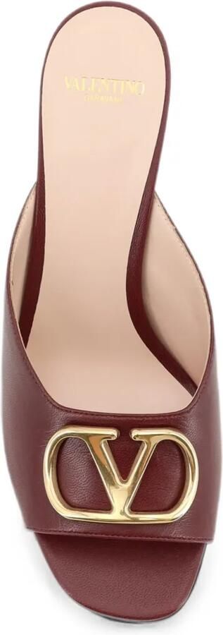 Valentino Garavani VLogo Signature sandalen Bruin - Foto 4