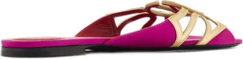Valentino Garavani VLogo Signature sandalen met uitgesneden details Roze - Foto 4