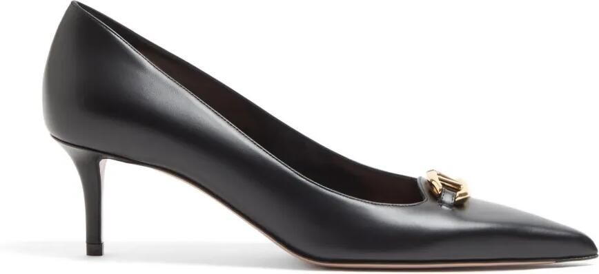 Valentino Garavani VLogo The Bold Edition kalfsleren pumps 60 mm Zwart