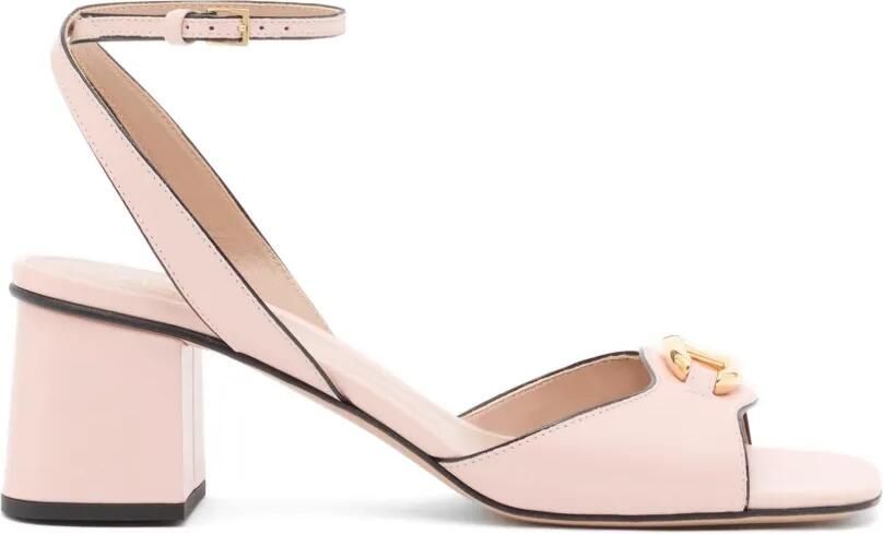 Valentino Garavani VLogo The Bold Edition kalfsleren sandalen 60 mm Roze
